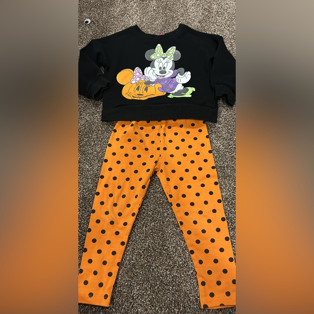2T Minnie Mouse Halloween set